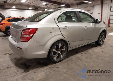 2018 Chevrolet Sonic Premier Auto из США, поврежденный, VIN 1G1JF5SB6J4136215